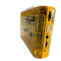 Vente directe du fabricant, lecteur de cassette/Walkman avec design personnalisé, émetteur BT 5.4, batterie 1100 mAh, prise en charge MP3, USB Type-C