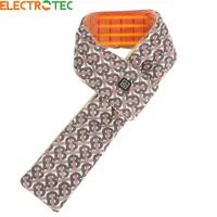 Inverno caldo migliore sciarpa riscaldata sicurezza in fibra di carbonio riscaldamento rapido scialle sciarpa riscaldata per adulti USB