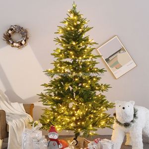 Árbol de Navidad Artificial de Alta Calidad con Luces LED Claras/Blancas, 1.8m, PE+PVC, Decoración Automática para el Hogar y Exteriores - Product Image 2