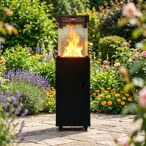 <span class=keywords><strong>Chauffage</strong></span> au <span class=keywords><strong>gaz</strong></span> portable en acier inoxydable à flamme visible efficace, allumage piézoélectrique, compact, pliable, <span class=keywords><strong>chauffage</strong></span> au propane pour <span class=keywords><strong>terrasse</strong></span>, <span class=keywords><strong>chauffage</strong></span> extérieur - Product Image 1