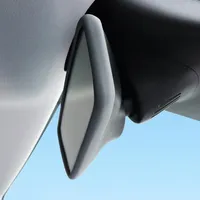 Protection en silicone pour le cadre du rétroviseur, protection des bords, accessoires intérieurs de voiture pour Tesla Model Y / 3