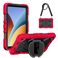 Étui de tablette en silicone résistant aux chocs à 3 couches pour Redmi Pad 2 9,7 pouces, housse de protection intégrale