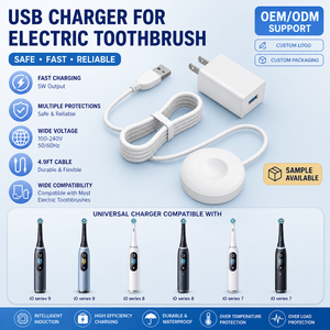 Station de charge pour brosse à dents électrique VBHW CT-1250 de remplacement pour Oral B <span class=keywords><strong>Series</strong></span> 7 8 9, chargeur magnétique avec protection IP67 - Product Image 1