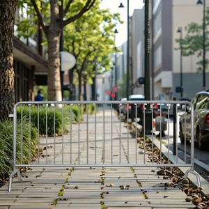 Barandilla <span class=keywords><strong>de</strong></span> Acero Galvanizado Azul <span class=keywords><strong>y</strong></span> Blanco para Carreteras, Aislamiento Urbano para Aceras, Casas, <span class=keywords><strong>Madera</strong></span> Tratada Térmicamente, Resistente al Agua <span class=keywords><strong>y</strong></span> a los Rayos UV, 3D, Australia - Product Image 1