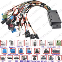 Câble d'alimentation 12V pour plateforme de test de serrures ELV Mercedes-Benz, compatible VVDI pour la programmation de clés en cas de perte totale de clés Benz