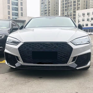 กระจังหน้ารถยนต์ ปี 2017-<span class=keywords><strong>2019</strong></span> รุ่น <span class=keywords><strong>A5</strong></span> S5 ABS สีดำเงา ลายตาข่าย สไตล์ RS5 สำหรับกันชนหน้า <span class=keywords><strong>A5</strong></span> S5 B9 ปี 2017 2018 <span class=keywords><strong>2019</strong></span> - Product Image 4