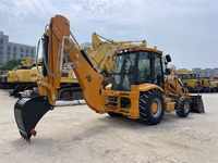 Chargeuse-pelleteuse JCB 3CX neuve à prix abordable, excavatrice-pelleteuse JCB 3CX 4CX de Chine avec godet divisé