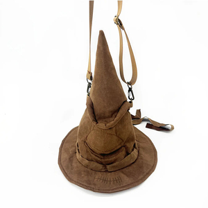 Sombrero <span class=keywords><strong>de</strong></span> bruja <span class=keywords><strong>de</strong></span> Halloween, sombrero mágico <span class=keywords><strong>de</strong></span> mago negro para Cosplay, accesorio <span class=keywords><strong>de</strong></span> fiesta <span class=keywords><strong>de</strong></span> disfraces - Product Image 3