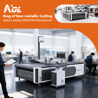 Machine de découpe numérique CNC AOL1625 pour matériaux composites, préimprégnés en fibre de carbone, pour outillage modulaire
