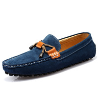 Nouvelles Chaussures Décontractées Homme en Cuir Véritable Mocassins Hommes Antidérapants Tendance Imperméables Résistantes aux Chocs – Meilleure Vente Afrique