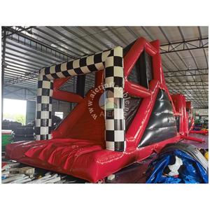 Precio de Fábrica, Inflables Gigantes Comerciales, Pista de Obstáculos Roja de 82' para Carreras de Autos, para Alquiler <span class=keywords><strong>en</strong></span> Eventos al Aire Libre e Interiores - Product Image 4