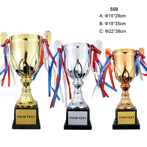 Tùy chỉnh kim loại quần vợt thể hình UEFA Champions League giải thưởng Trophy và huy chương
