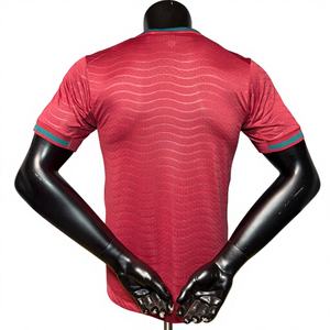 Maglia da Calcio Nazionale 2026 Ultima Versione Giocatore Estiva a Maniche Corte Jacquard Vestibilità Regolare - Product Image 1