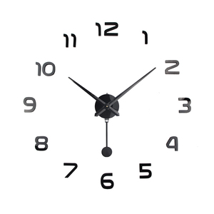 Big Size 3D Numbers DIY <strong>Wall</strong> <strong>Clocks</strong> Minimalist Nordic Luxury Acrylic Sticker Home Decorative Digital Modern <strong>Pendulum</strong> <strong>Clock</strong> - Product Image 1
