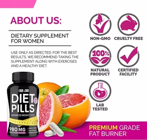 Fabricant professionnel 0rganic No Binders Fat Burner Suppléments <span class=keywords><strong>Capsules</strong></span> - Product Image 6