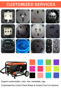 เครื่องกำเนิดไฟฟ้าเบนซินแบบโครงเปิดสตาร์ทคู่ 8.7 กิโลวัตต์ OHV ขนาด 500 ซีซี แรงดันไฟฟ้า 230V/240V อัตโนมัติ รุ่น 050 พร้อมส่ง - Product Image 2
