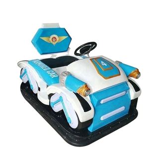 Voiture électrique pour enfants avec protection antichoc, lumières LED, musique, alimentée par batterie, jouet d'intérieur, voiture tamponneuse - Product Image 1