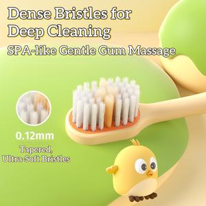 Cepillo de Dientes para Niños con Cerdas Ultra Suaves y Logotipo Personalizado al por Mayor, Cepillo de Dientes Infantil Colorido con Forma de Dibujo Animado, Cuidado Dental en el Hogar - Product Image 5