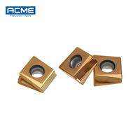 Plaquettes de fraisage CNC en diamant PVD Zhuzhou TP6224 Grade 62-68 HRC LNKT120608PNR-GM OEM pour acier inoxydable et acier au carbone