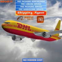 Agent d'expédition express le moins cher pour le fret aérien DDP, UPS, DHL, FedEx, de Chine vers les États-Unis, le Royaume-Uni, la France, l'Espagne