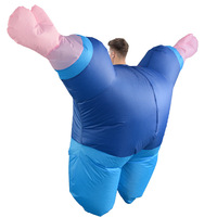Accessoires de fête de déguisement d'Halloween-Costume gonflable Popeye Performance Blue Sailor Outfit