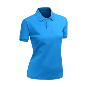 Camiseta Polo Personalizada para Mujer, Proveedor de Bangladesh, Diseño OEM, Manga Corta, Algodón, Casual, Múltiples Colores y Tallas, Ropa al por Mayor - Product Image 1