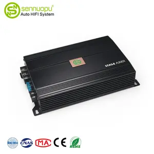 Sennuopu Korea V12 High Power Digital Designs Subwoofer Sound System Mono Block Full Range Audio Monoblock Class D Car Amplifier