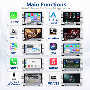 Écran vidéo Android pour voiture sans fil Apple CarPlay Android Auto <span class=keywords><strong>Audi</strong></span> A1/A3/A4/A5/A6/A8/<span class=keywords><strong>Q2</strong></span>/Q3/Q5/Q7/S4/S5/<span class=keywords><strong>MMI</strong></span>/MIB 1 an - Product Image 2