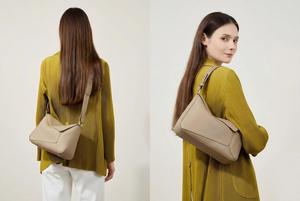 Sac à main bandoulière vintage en cuir pleine fleur de qualité supérieure pour femme, style messager, portable, à sangle unique, vente en gros - Product Image 6