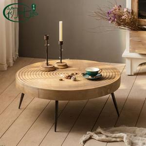 <span class=keywords><strong>Table</strong></span> <span class=keywords><strong>basse</strong></span> moderne en bois massif silencieuse et élégante pour salon, mobilier créatif, durable et écologique - Product Image 6