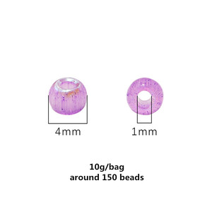 Wholesale High Quality 4mm Color Plated Cat's Eye Crystal Glass Seed <strong>Beads</strong> Multi Color Spacer <strong>Beads</strong> Glossy Glass Loose <strong>Beads</strong> - Product Image 3