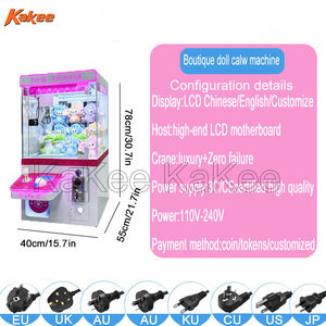 Venta a granel Mini <span class=keywords><strong>garra</strong></span> agarrar máquina moneda aceptada juego grúa de juguete para niños regalos para niños Maquina De <span class=keywords><strong>Garra</strong></span> - Product Image 6