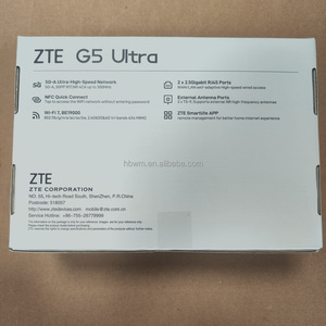 ปลดล็อค ZTE G5 Ultra MC8531 5G CPE พอร์ต RJ45 คู่แบบ 2.5GE  เราเตอร์ WiFi 7 รุ่น BE19000  ไทรแบนด์ 6GHz 5G 4G LTE รองรับซิมการ์ด โมเด็มไร้สาย - Product Image 5