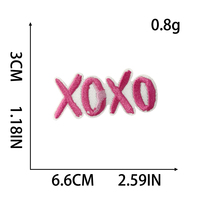 30 Pièces de Patchs Brodés Roses, Motifs Chat Mignon, Étoile de Ballet, Cœur Pailleté, à Thermocoller pour Vestes, Sacs, Chapeaux