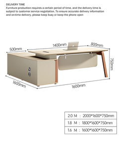 Alta calidad comput Oficina silla ergonómica Escritorio de oficina ejecutiva y silla conjunto - Product Image 4