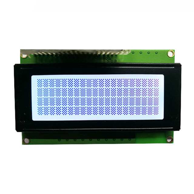 Factory Price STN FSTN Transflective LED Backlight 320x240 White LCD Module 20 Characters X4 Lines Display