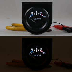 เกจวัดอุณหภูมิน้ำ 52 มม. ขายดี รุ่นอเนกประสงค์ 12V มาตรวัดความเร็วแบบเรซซิ่ง ใหม่ 40-120 องศาเซลเซียส สำหรับดัดแปลงรถยนต์ สำหรับการแข่งขันข้ามพรมแดน - Product Image 3