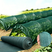 HDPE UV-bestendig landbouw schaduwnet donkergroen heavy duty 450% 70% 90% voor groentekassen zonwering