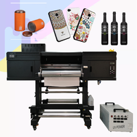Impresora DTF A1 de 60 cm con cabezal I3200 para impresión de película de transferencia en frío, máquina de impresión de camisetas, impresora DTF UV rollo a rollo