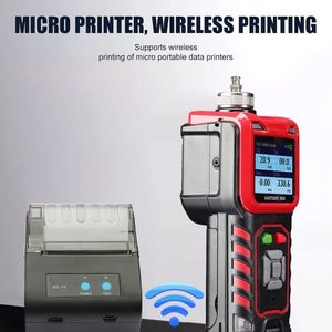 Nouveau détecteur de gaz portable industriel 4-en-1 O2/CO/H2S/EX avec écran LCD et indice de protection IP66 - Product Image 4