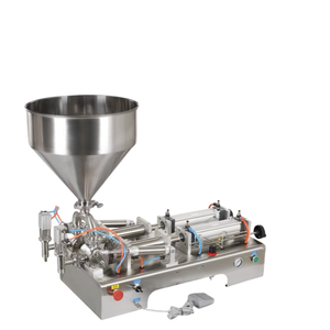 Semi-automatische industriële flesdoseermachine lotionflesvuller spuit 10ml 500ml 250ml kleine pasta vulmachine - Product Image 1