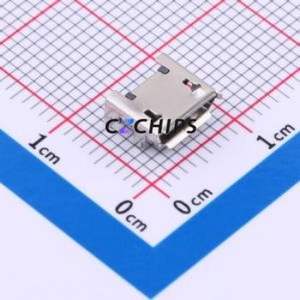 HX MICRO 4P DIP JB USB Connector SMD Connector ( Connector Type: Micro-B )( Gender: Female )( Mounting Type: Horizontal Mount ) - Product Image 1