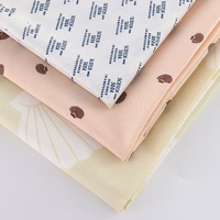 Tissu en toile 98% coton 2% élasthanne, motif imprimé, poids moyen (115 GSM), tissu pour vêtements de travail