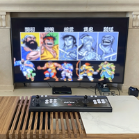 Console de jeu rétro de bureau, double joystick, unité d'arcade, type TV domestique, 110V/220V
