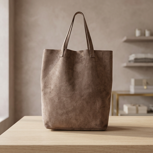 Bolsos Casuales de Cuero Genuino Hechos a Mano, con Cierre, Impermeables, de Gran Capacidad, con Correa de Hombro Cruzada, Bolsos Personalizados para Mujer - Product Image 1