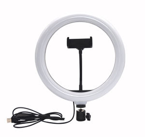 3000K-6000K iluminación fotográfica regulable Led anillo de luz de 10 pulgadas con trípode de 2m soporte de teléfono para YouTube <span class=keywords><strong>Tik</strong></span> <span class=keywords><strong>Tok</strong></span> maquillaje - Product Image 2
