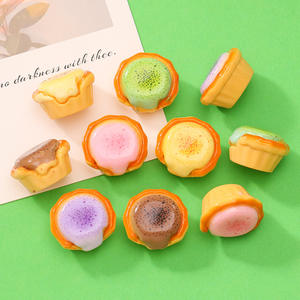 ของเล่นจำลองขนมทาร์ตเนื้อนุ่ม 3 มิติ ของเล่นเรซิ่นขนาดจิ๋ว ของเล่นทำมือสำหรับเด็ก ของขวัญขายส่ง - Product Image 3