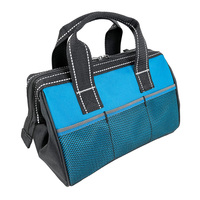 Sac à outils multifonctionnel robuste en Oxford, à large ouverture, avec plusieurs poches, capacité de 200 lb, garantie de 3 ans, OEM