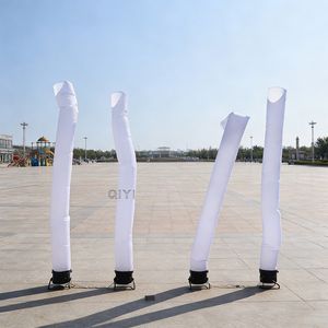 Muñeco Inflable Gigante Blanco para Publicidad Exterior, Bailarín Inflable Personalizado para Promoción - Product Image 1