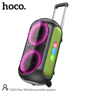 Hoco OEM DS33 Max BT 5.0 100W Double Subwoofer basse lourde sans fil Portable haut-parleur d'extérieur - Product Image 4